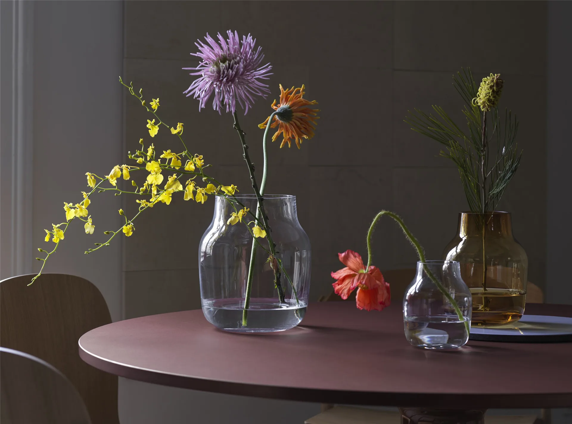 Silent 花瓶 Ø11cm, 透明色 Muuto
