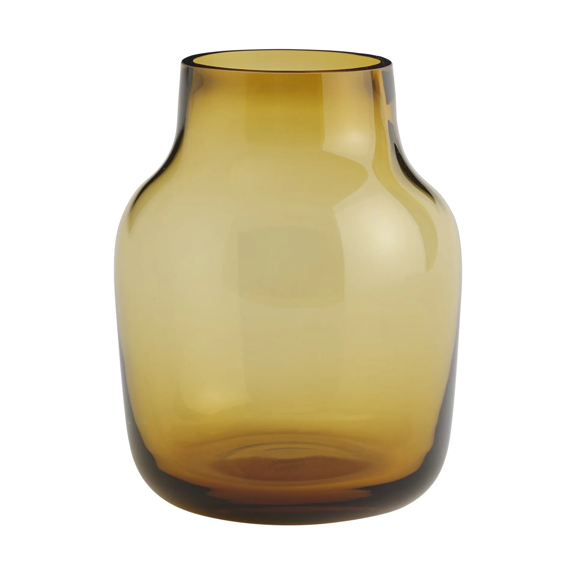Silent 花瓶 Ø15cm, 焦橙色 Muuto