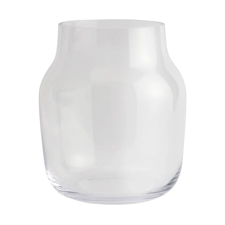 Silent 花瓶 Ø20cm - 透明色 - Muuto