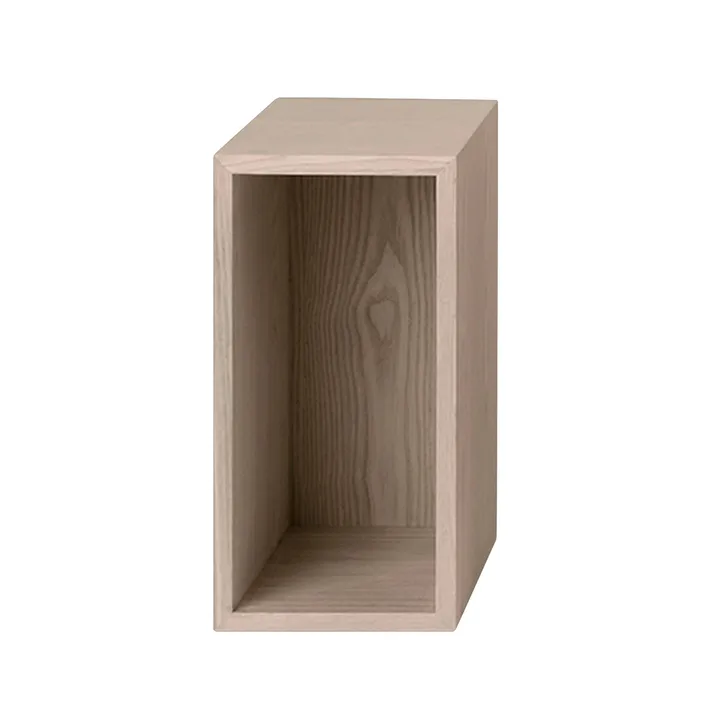 Stacked 2.0 搁架 带背板 小号 - 橡木 - Muuto