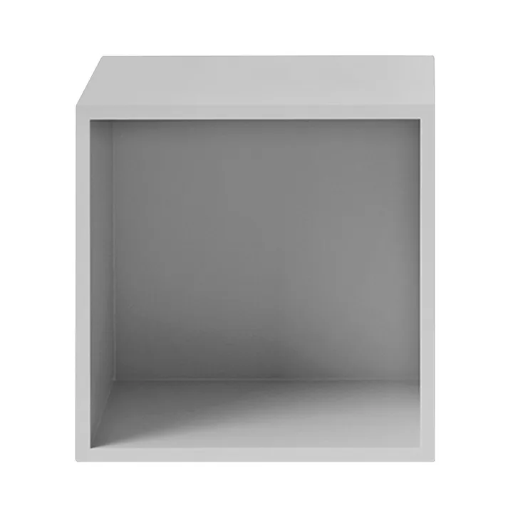 Stacked 2.0 搁架 带背板 中号 - 浅灰色 - Muuto
