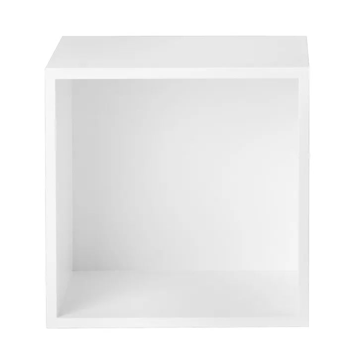 Stacked 2.0 搁架 带背板 中号 - 白色 - Muuto