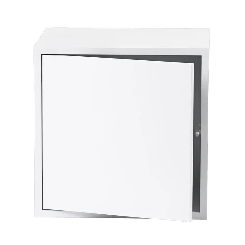 Stacked 2.0 搁架 带门 中号, 白色 Muuto