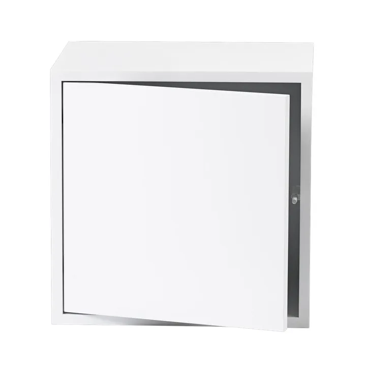 Stacked 2.0 搁架 带门 中号 - 白色 - Muuto