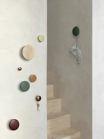 The Dots 衣钩 橡木 - Ø13cm - Muuto