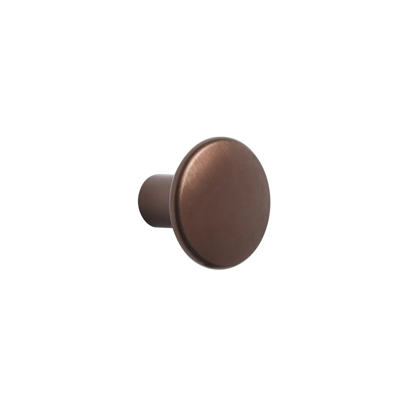 The Dots 衣钩 金属2.7cm, 棕褐色 Muuto