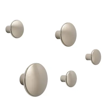 The Dots 衣钩 金属3.9cm - 灰褐色（Taupe） - Muuto