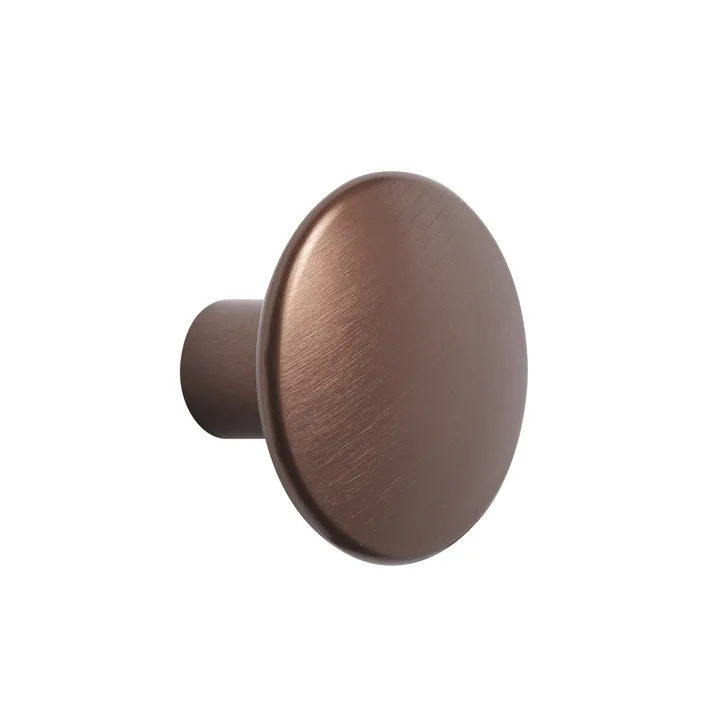 The Dots 衣钩 金属3.9cm - 棕褐色 - Muuto