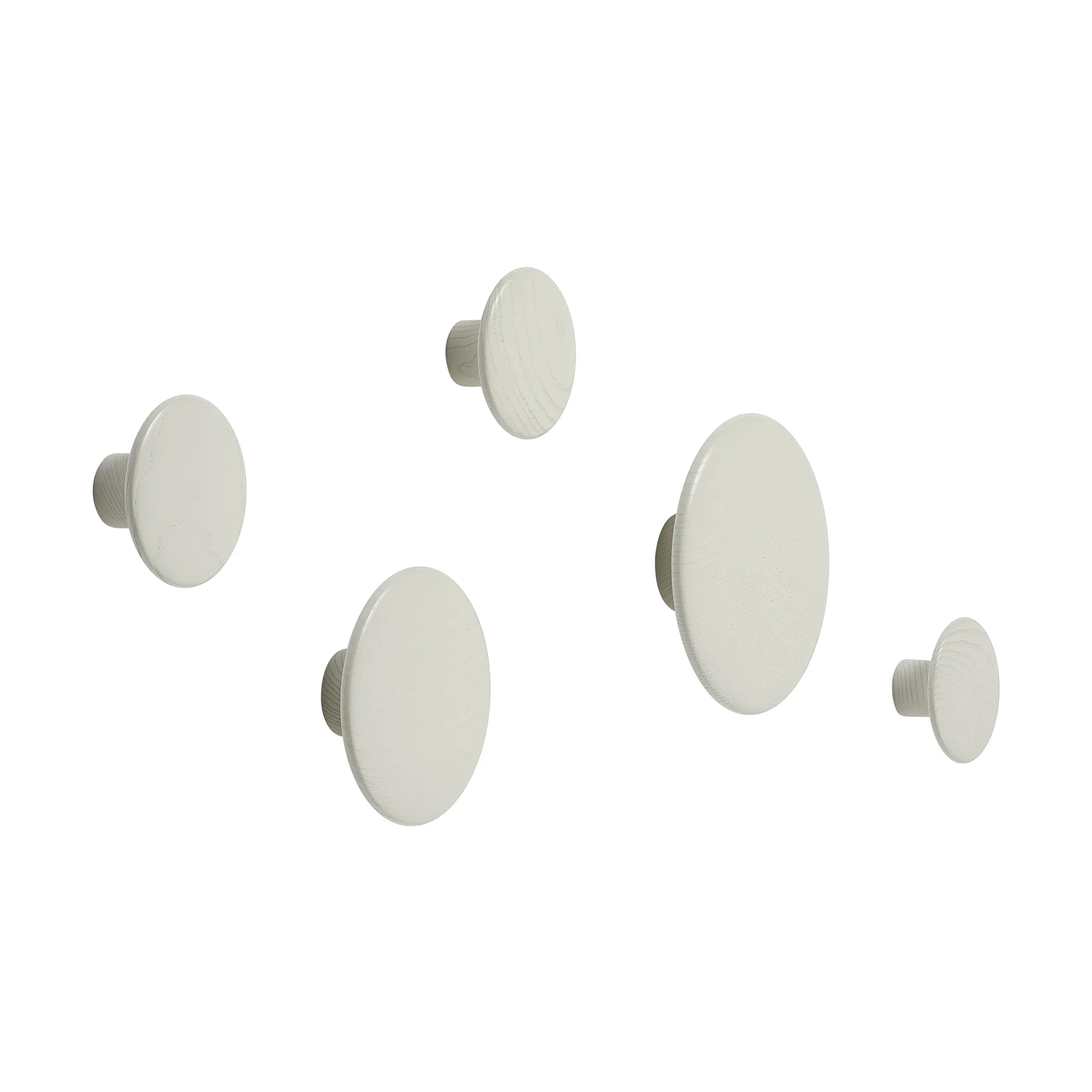 The dots 5件装, 米白色 Muuto