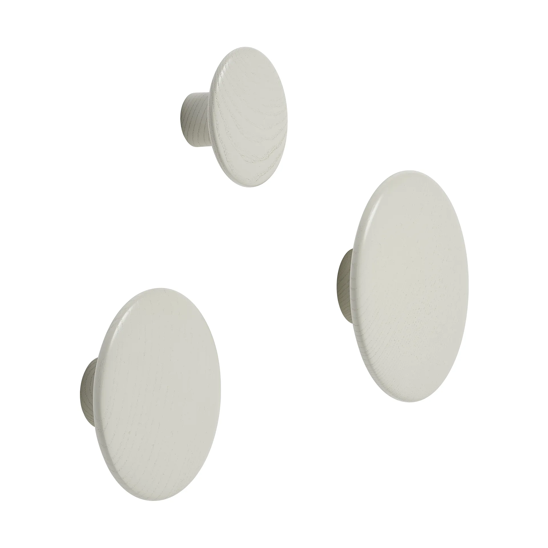 The dots 5件装, 米白色 Muuto