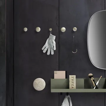 The Dots 衣钩 金属 5件装 - 黄铜色 - Muuto