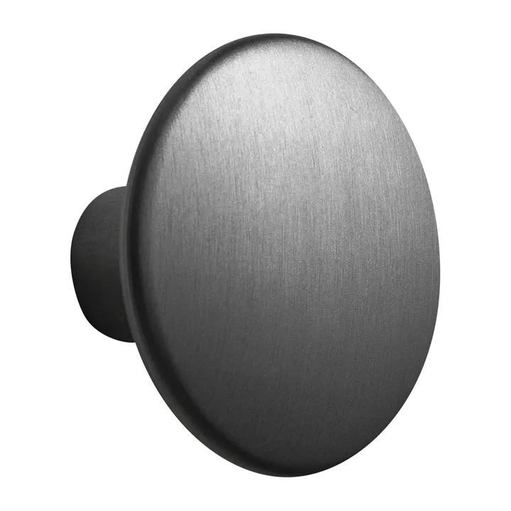 The Dots 衣钩 金属5cm - 黑色 - Muuto