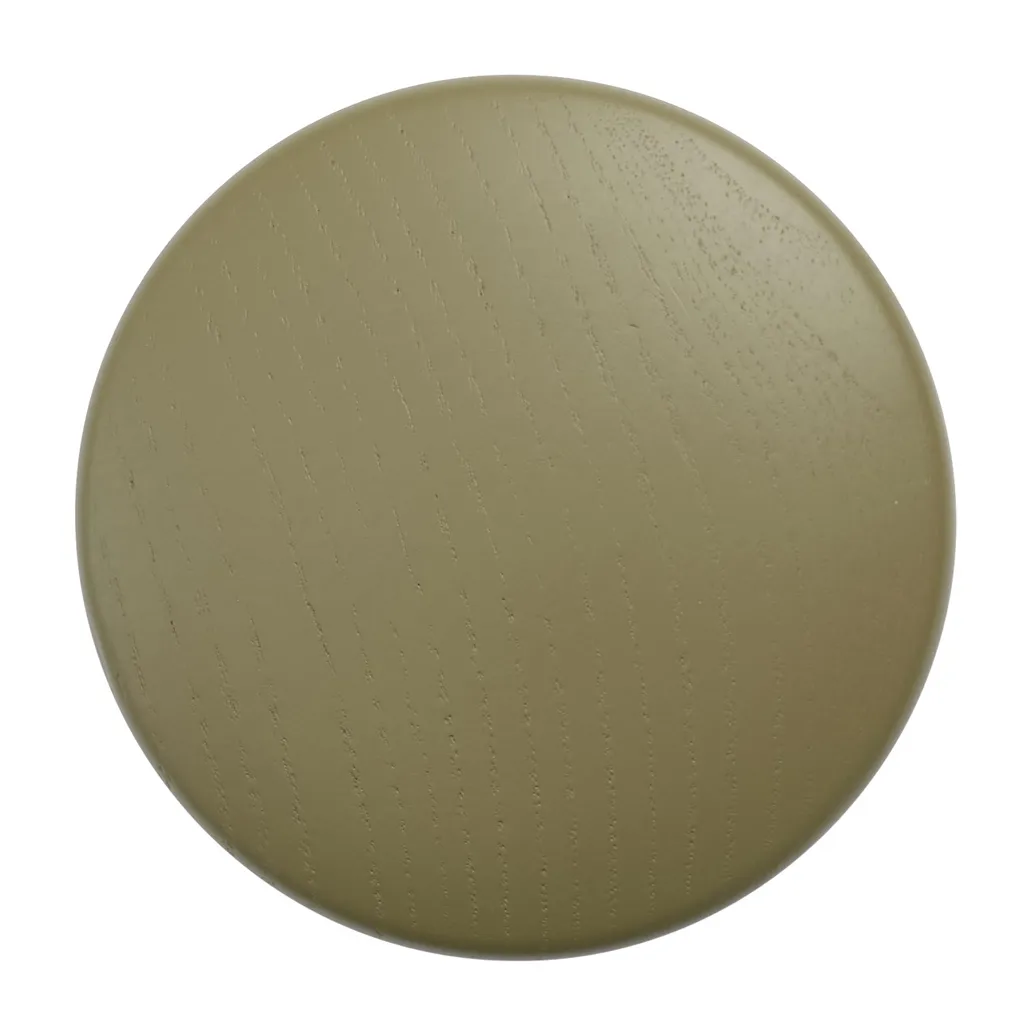 The Dots 棕绿色衣钩, Ø6,5 cm Muuto