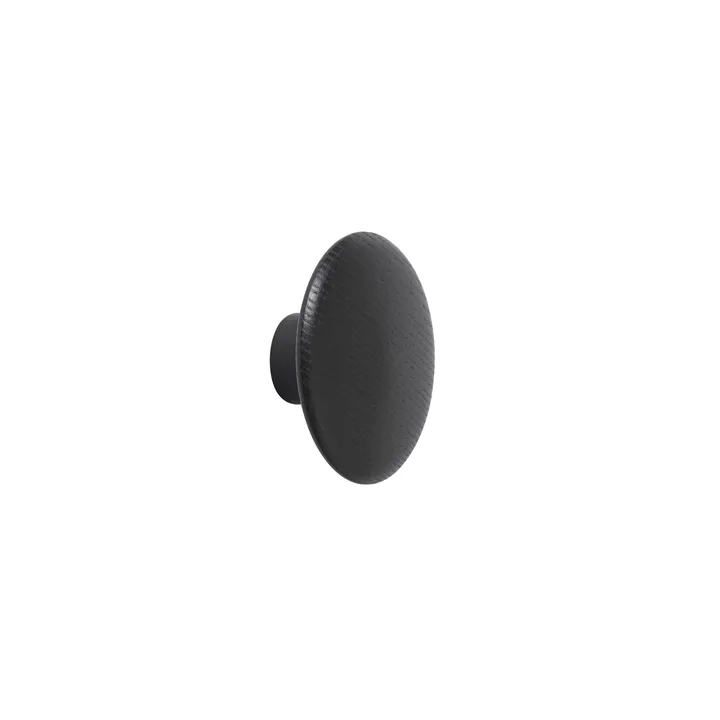 The Dots 衣钩 黑色 - Ø6.5cm - Muuto