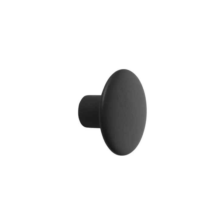 The Dots 衣钩 黑色 - Ø9cm - Muuto