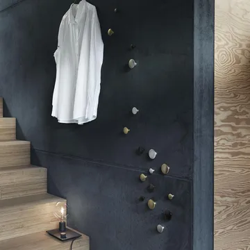 The dots hooks aluminium - small - Muuto