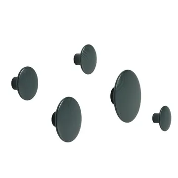 The Dots 衣钩 深绿色 - 特小号 - Muuto