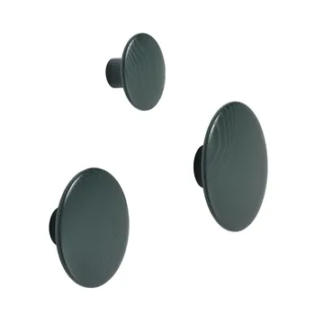 The Dots 衣钩 深绿色 - 大号 - Muuto