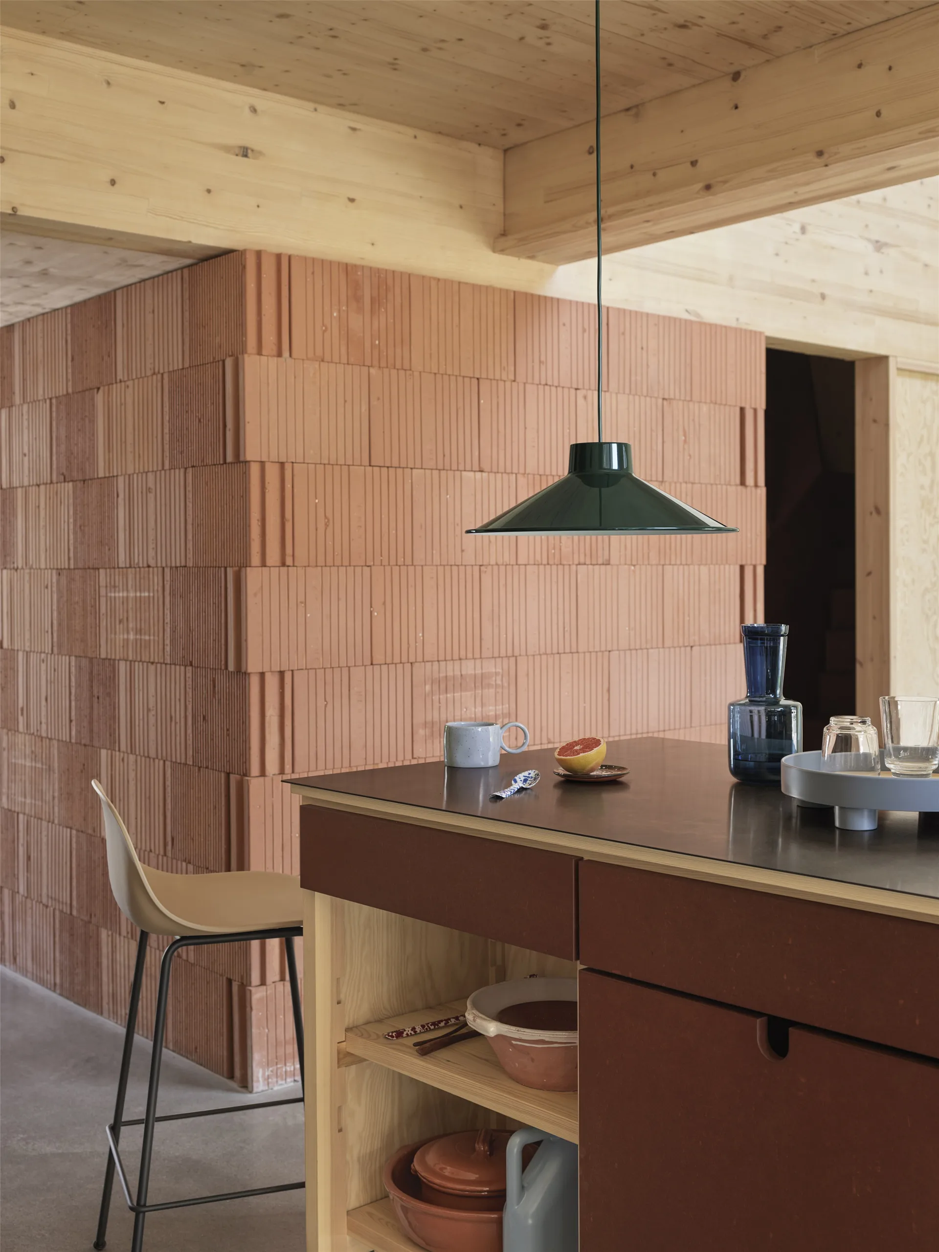 Top 吊灯 Ø36 cm, Dark green Muuto