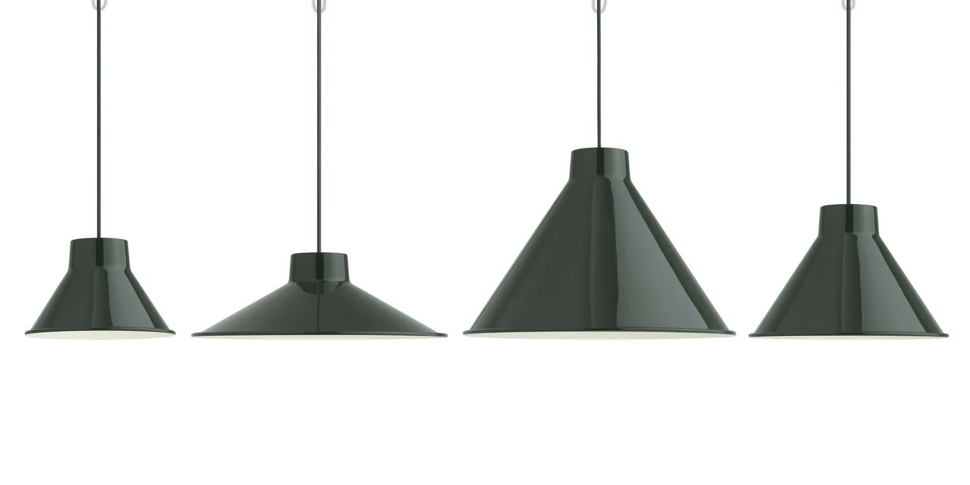 Top吸顶灯Ø28cm, 深绿色 Muuto