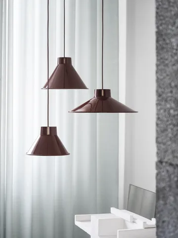 Top吸顶灯Ø28cm - 深红色 - Muuto
