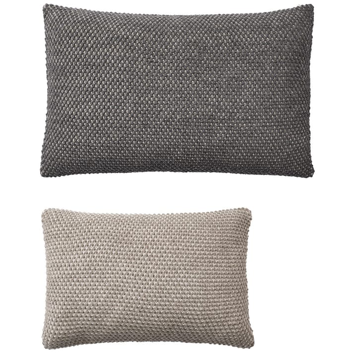 Twine 靠枕套 50x80 cm, Dark 灰色 Muuto