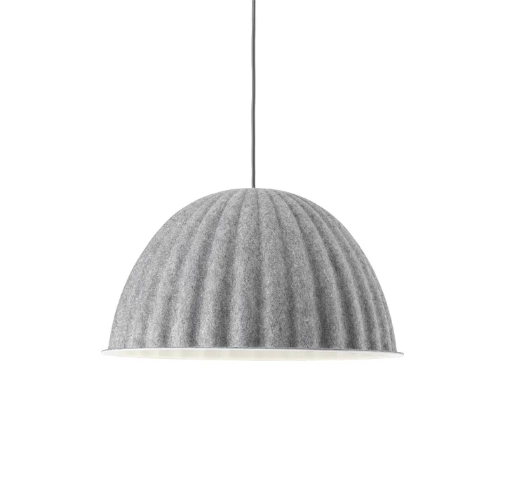 Under The Bell吸灯罩O 55Cm - 深灰色 - Muuto