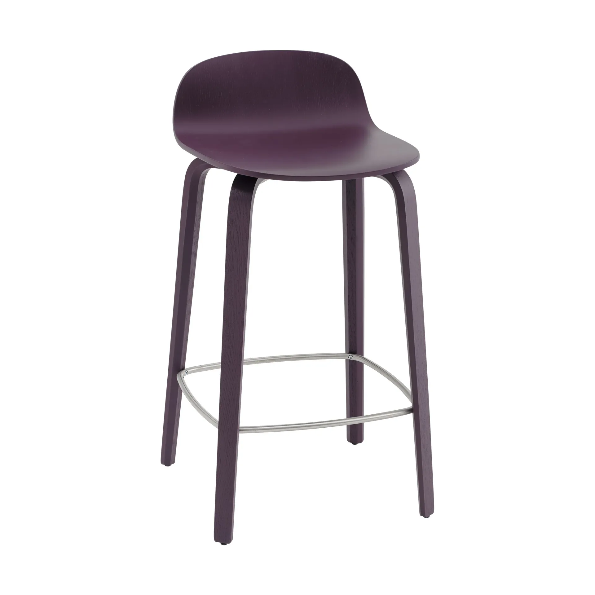 Visu 吧凳65cm, 深李子色 Muuto