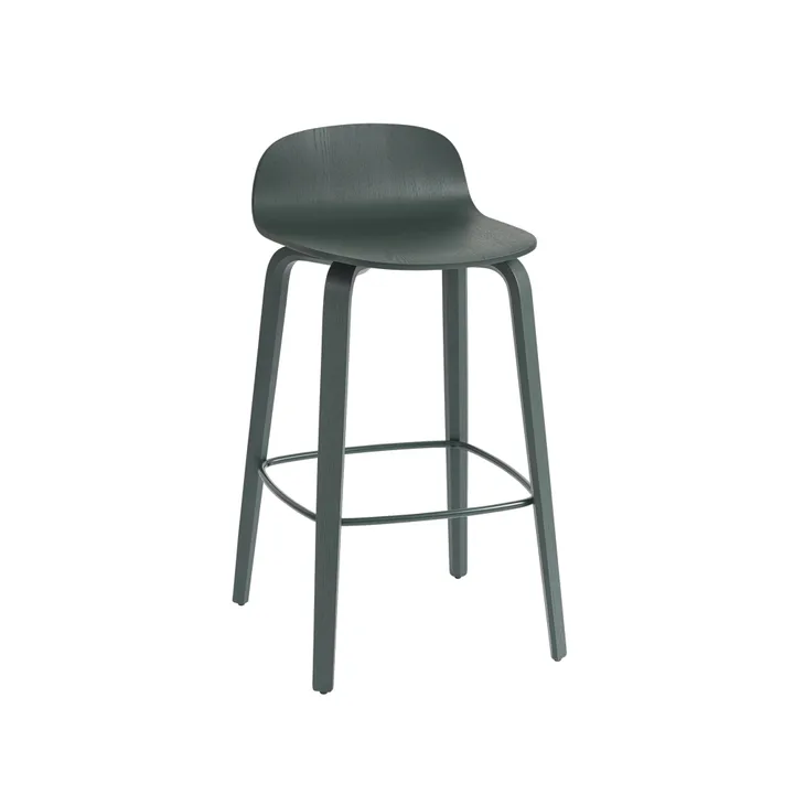 Visu 吧凳65cm - 深绿色_深绿色 - Muuto