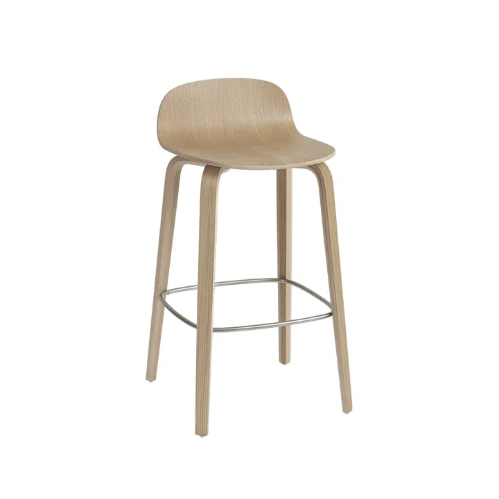 Visu 吧凳65cm - 橡木_橡木 - Muuto