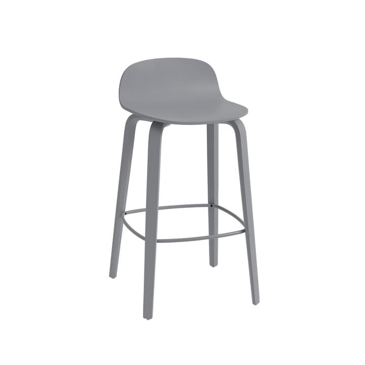 Visu barstool 65 cm - 灰色-灰色 - Muuto