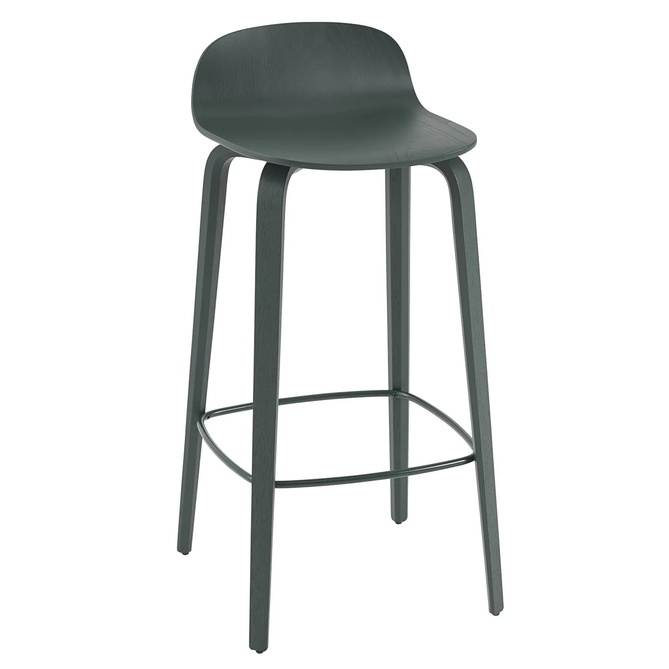 Visu barstool 75 cm, 深绿-深绿 Muuto