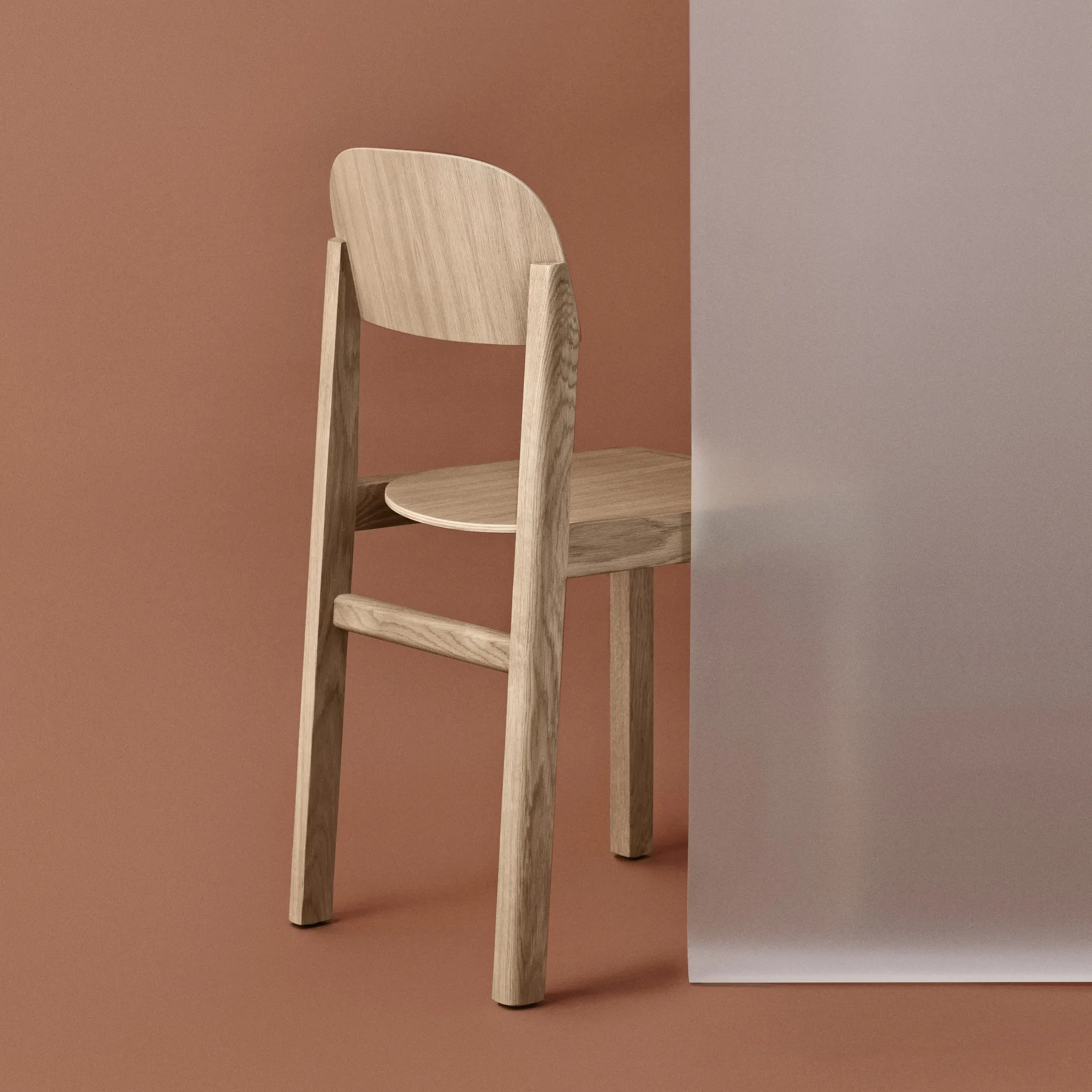 Workshop 椅子, 橡木色 Muuto