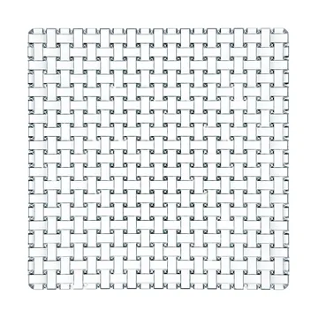 Bossa Nova 玻璃浅平盘/方盘茶盘 28x28 cm - 透明 - Nachtmann