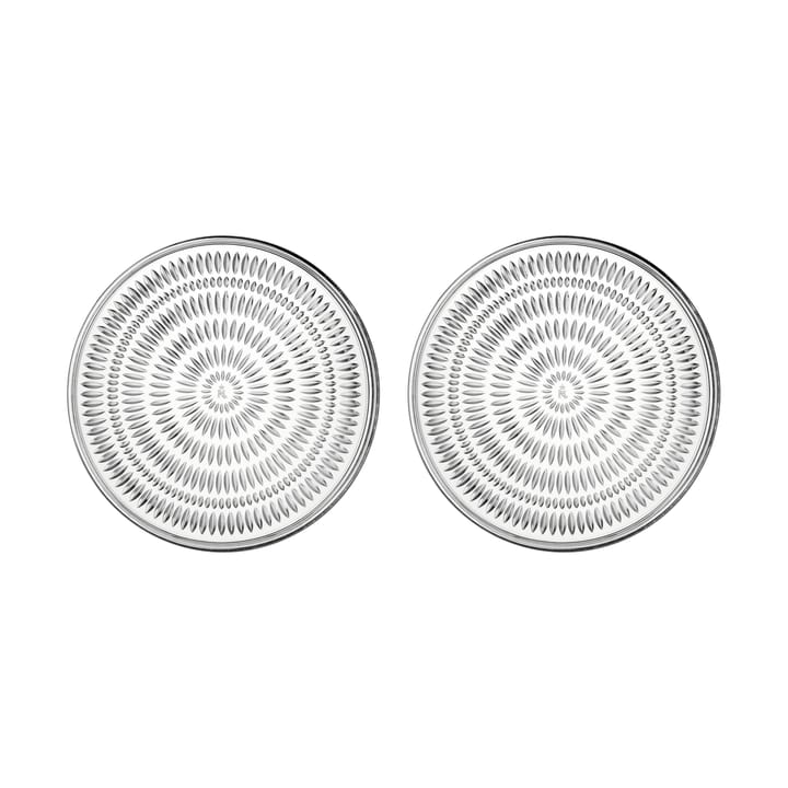 Ethno 盘子 Ø22 cm 两件套装 - 透明 - Nachtmann