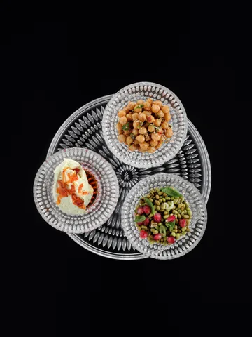 Ethno 餐具套装 - 水晶玻璃杯 4只 - Nachtmann