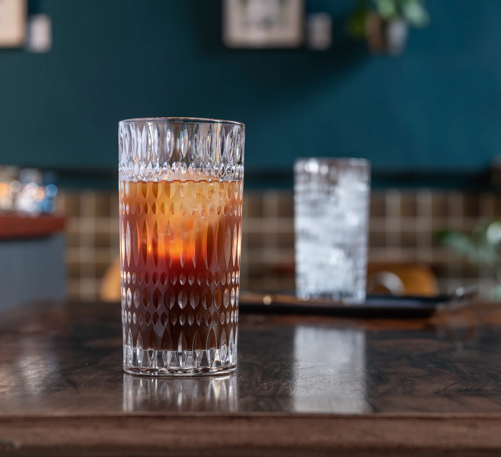 Ethno 咖啡师拿铁玻璃杯434ml 2只装, 透明 Nachtmann