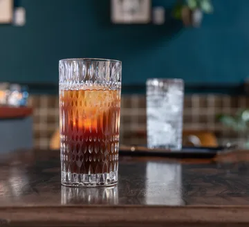 Ethno 咖啡师拿铁玻璃杯434ml 2只装 - 透明 - Nachtmann