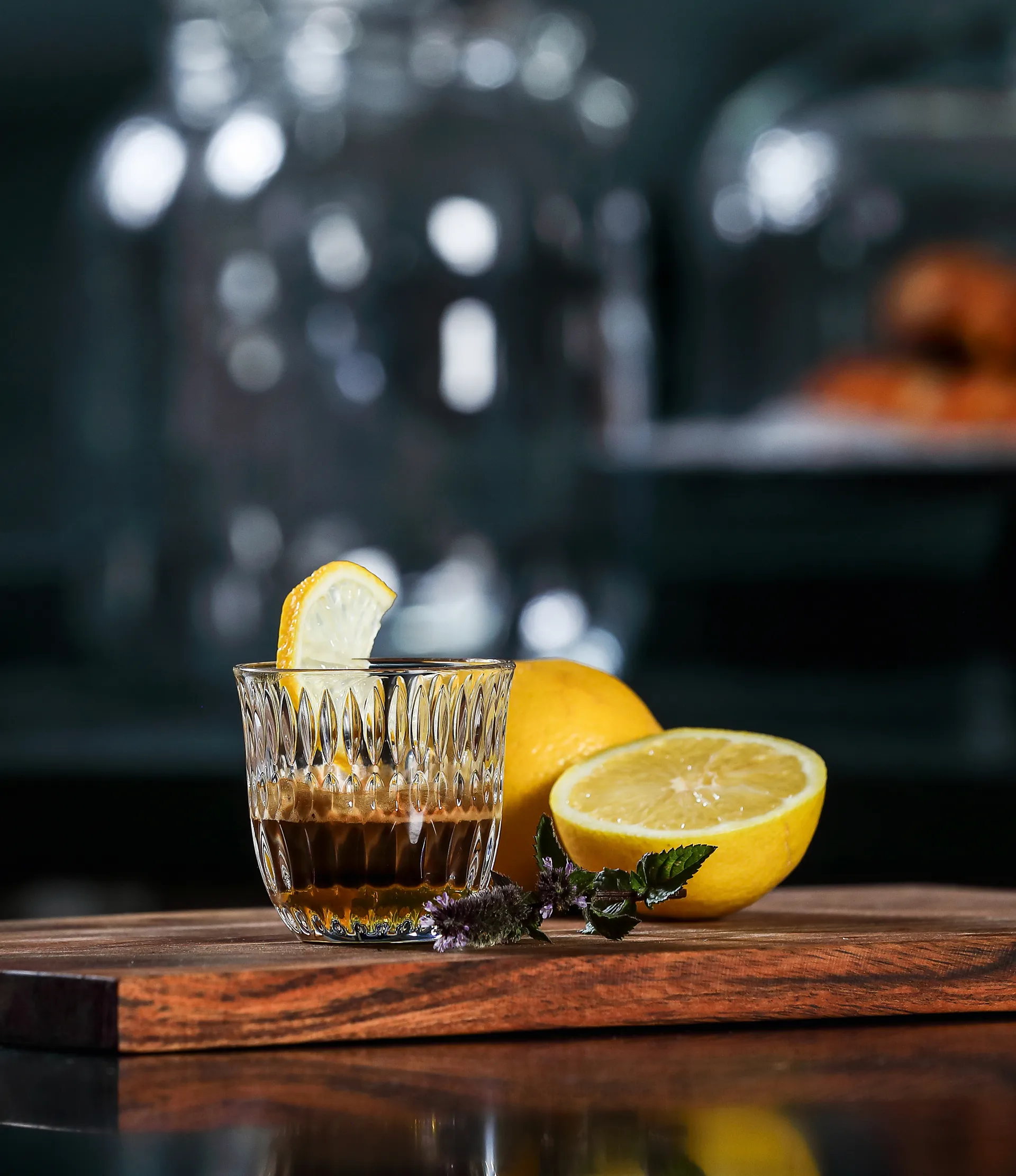 Ethno Barista 浓缩咖啡杯/玻璃杯 9 cl 两件套装, 透明 Nachtmann