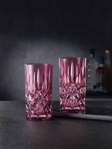 Noblesse 长饮杯/高球杯/高脚杯 玻璃 39.5 cl 两件套装 - Berry - Nachtmann