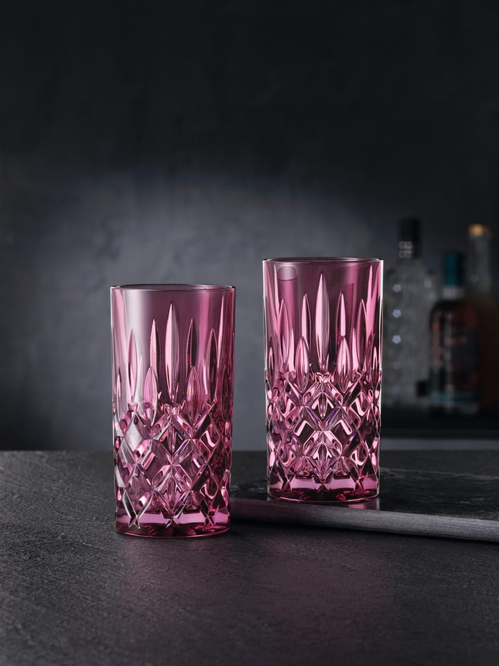 Noblesse 长饮杯/高球杯/高脚杯 玻璃 39.5 cl 两件套装, Berry Nachtmann