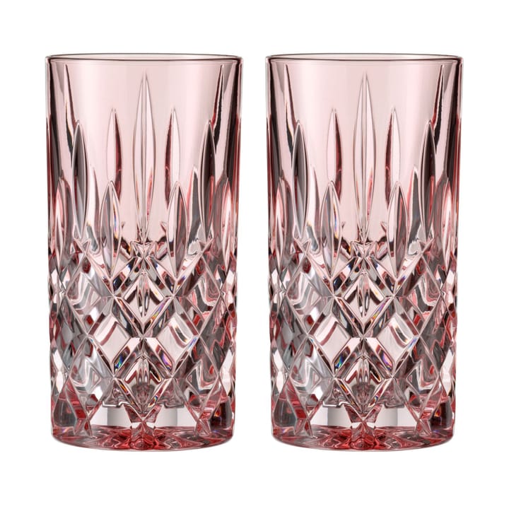 Noblesse 长饮杯/高球杯/高脚杯 玻璃 39.5 cl 两件套装 - Rosé - Nachtmann
