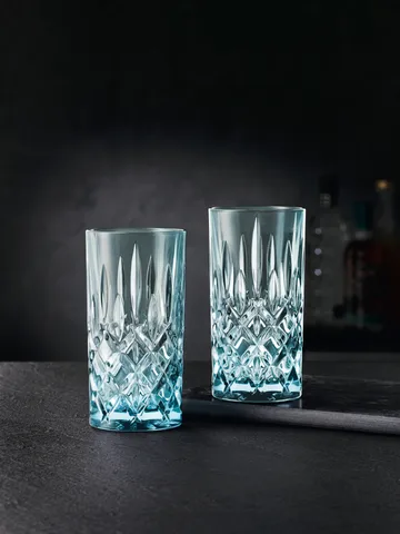 Noblesse长饮杯 395ml 2件装 - 水绿色 - Nachtmann
