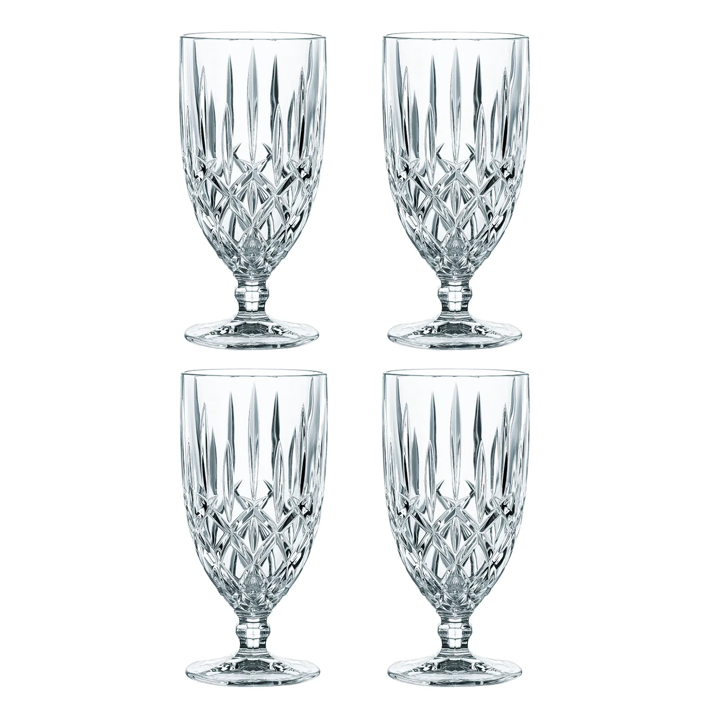 Noblesse 玻璃杯/啤酒洋酒杯 425ml 四件套装, 透明 Nachtmann