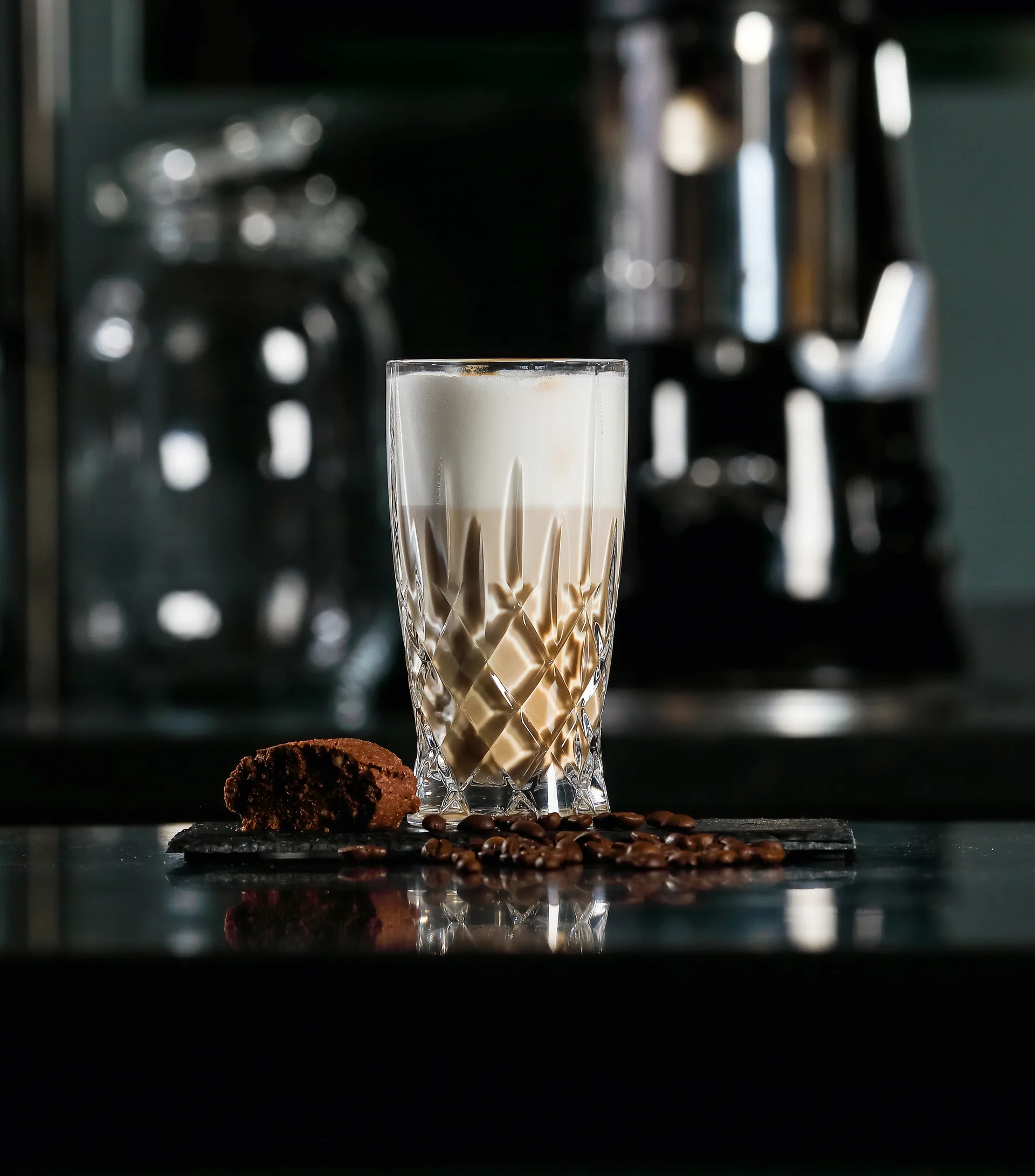 Noblesse Barista Latte 玻璃杯 350ml 2件装, 透明 Nachtmann