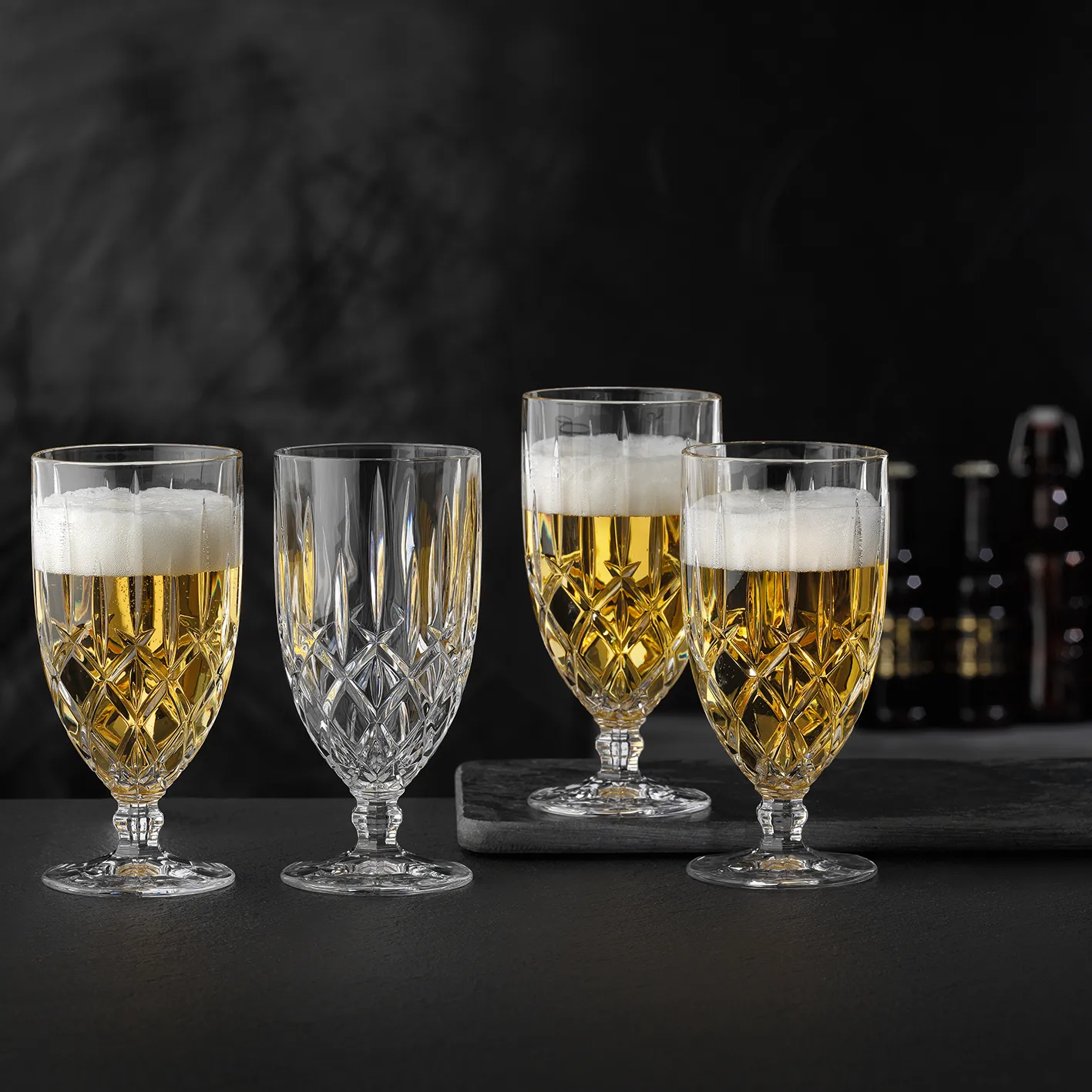 Noblesse425ml啤酒杯4件套, 透明款 Nachtmann