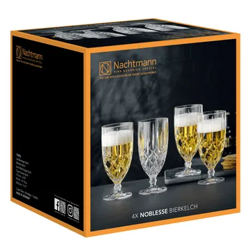 Noblesse425ml啤酒杯4件套 - 透明款 - Nachtmann