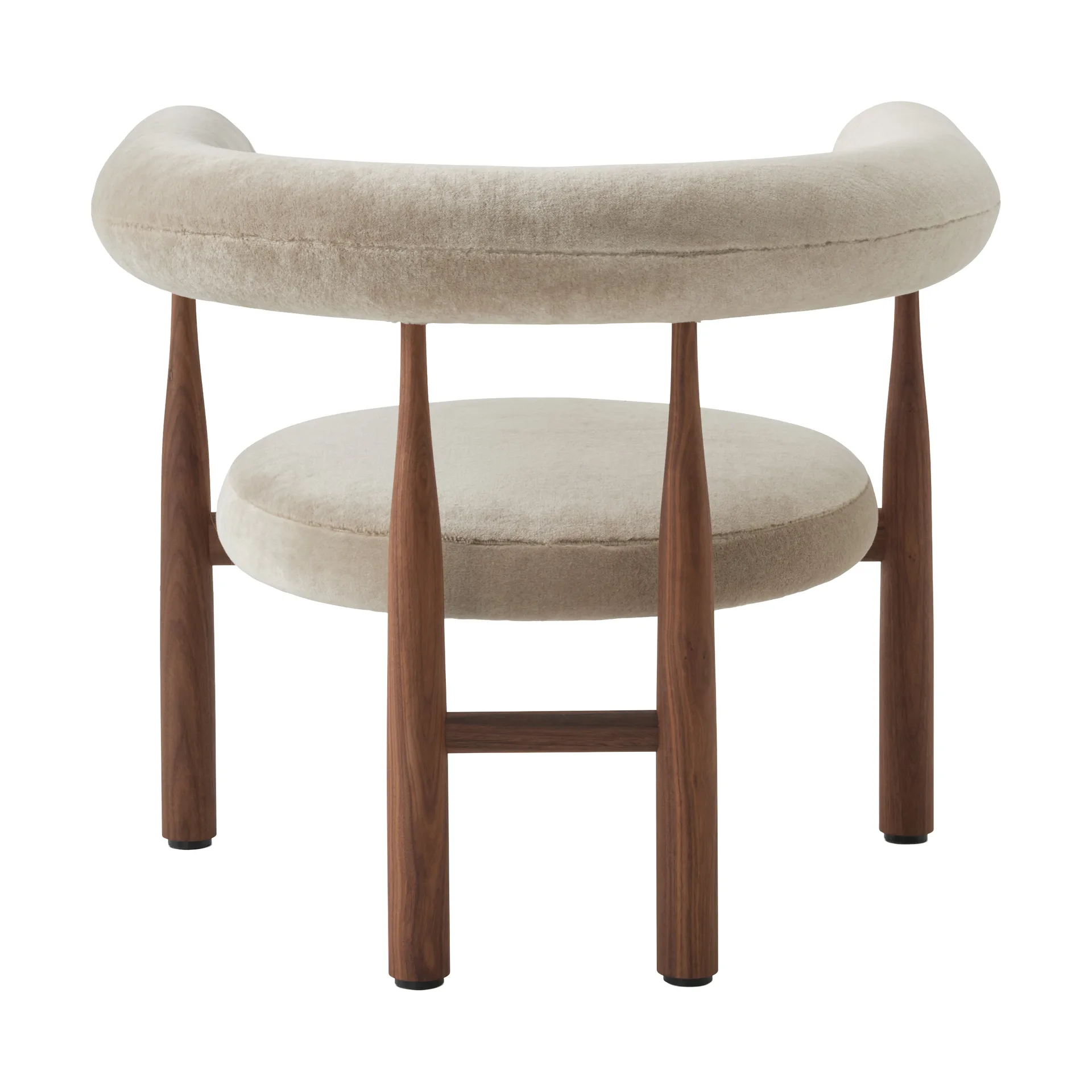 Bukowski Lounge 椅子, 核桃色, Rest 23 New Works