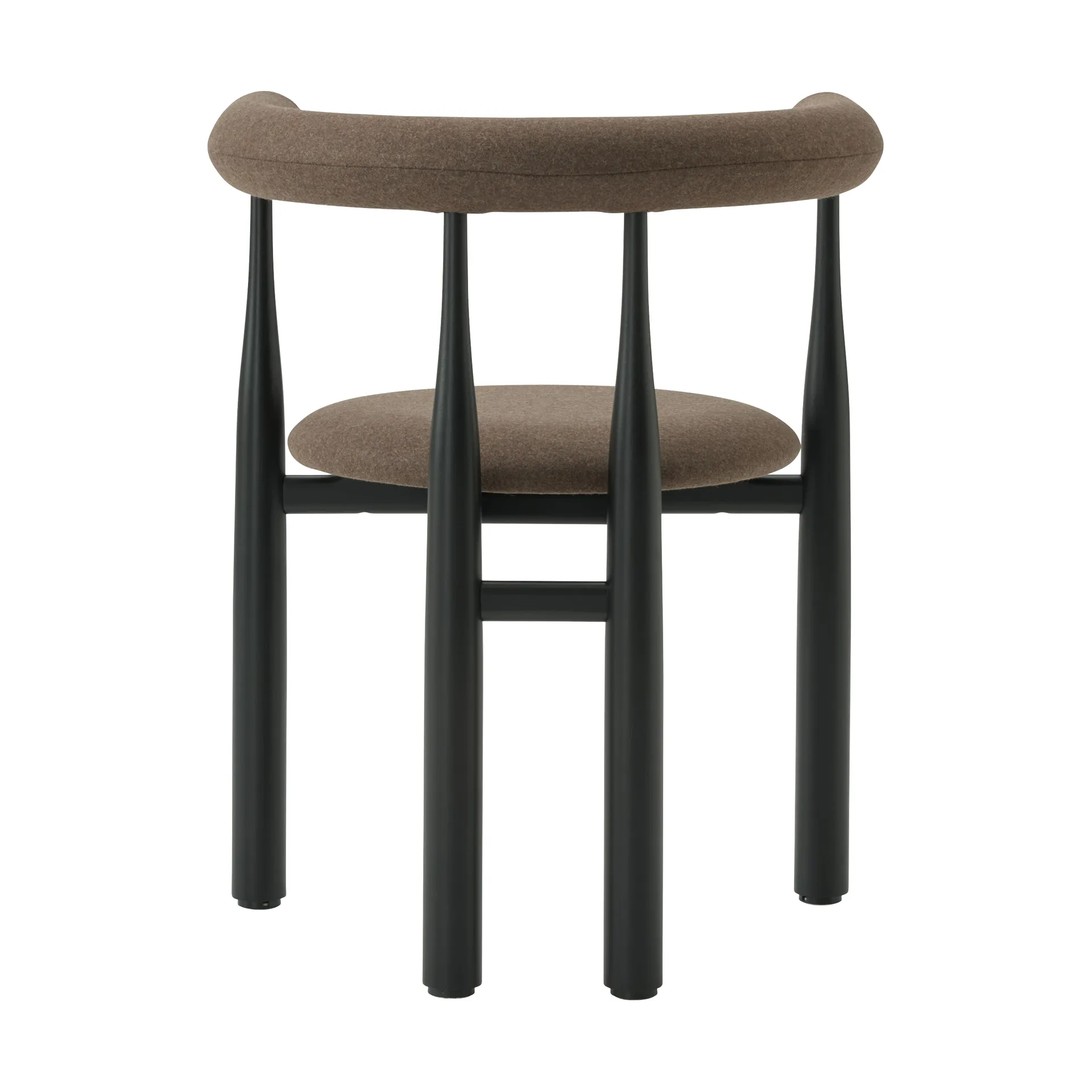 Bukowski upholstered 扶手椅, 黑色, Wooly Plus 1008 New Works