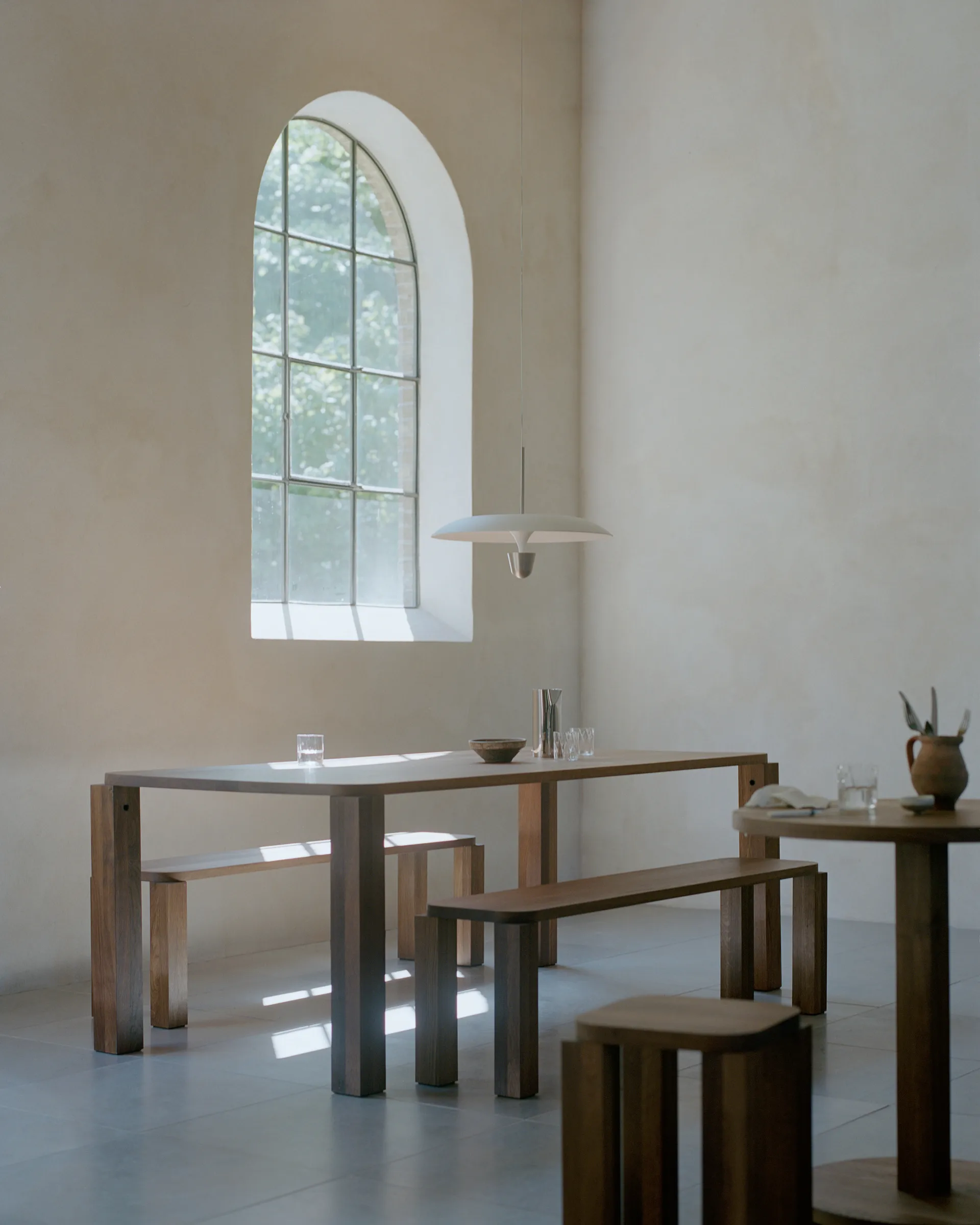 Chanterelle 吊灯 Ø55 cm, Nickel Plated New Works